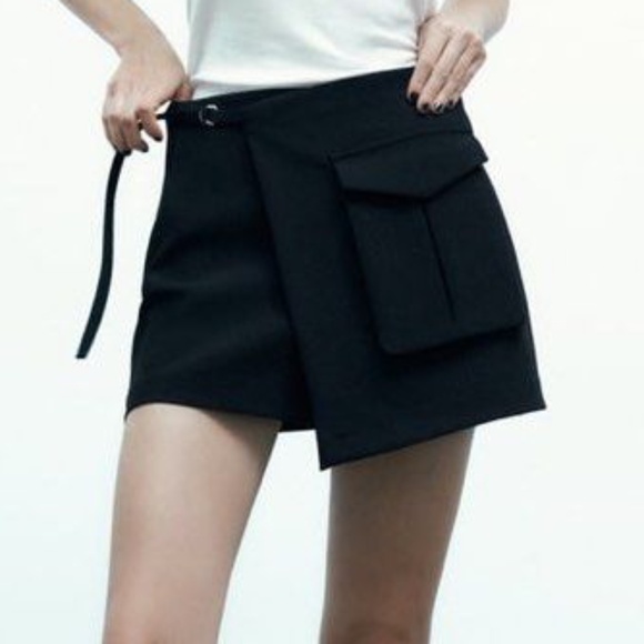 Zara wrap cargo skort S - Picture 1 of 16